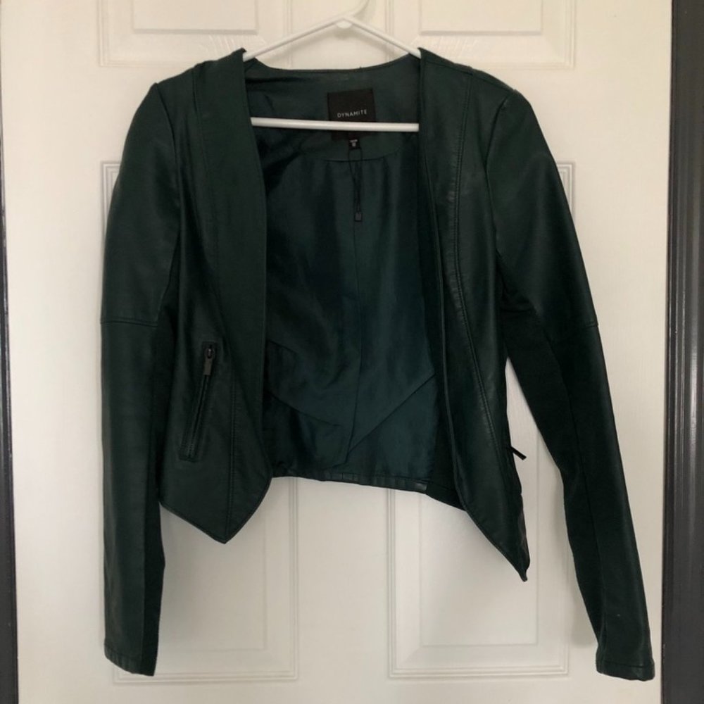 Green Leather Jacket